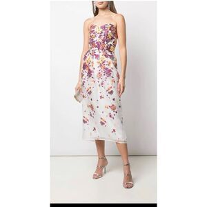 Marchesa Notte Strapless Sweetheart Gown